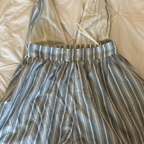 Majorelle Callie Romper in blue chambray - Picture 4 of 5